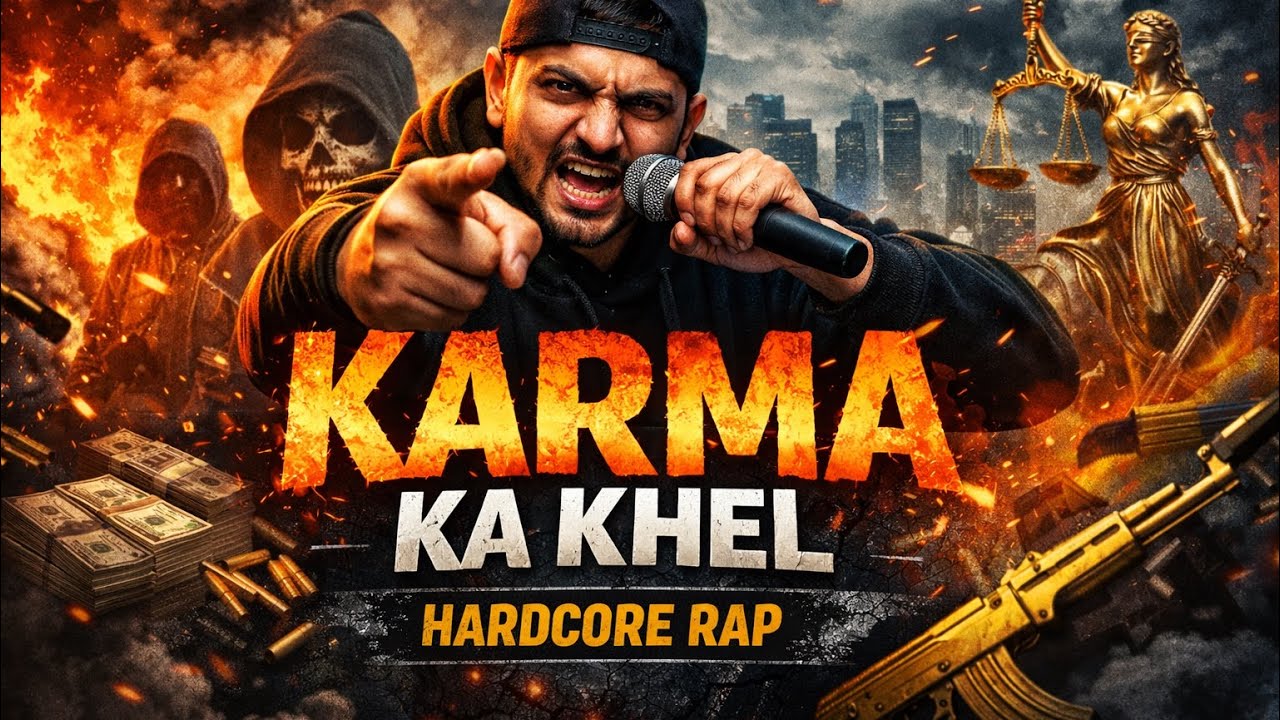 KARMA KA KHEL 🔥 | Hardcore Hindi Rap | Dharma x Karma Rap 2026