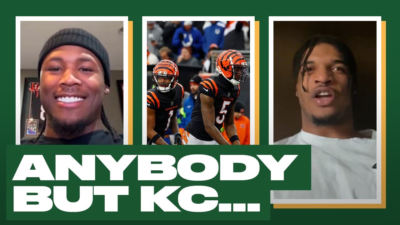 Tee Higgins & Ja'Marr Chase Talk Free Agency, Super Bowl Hangovers & Chiefs BEEF