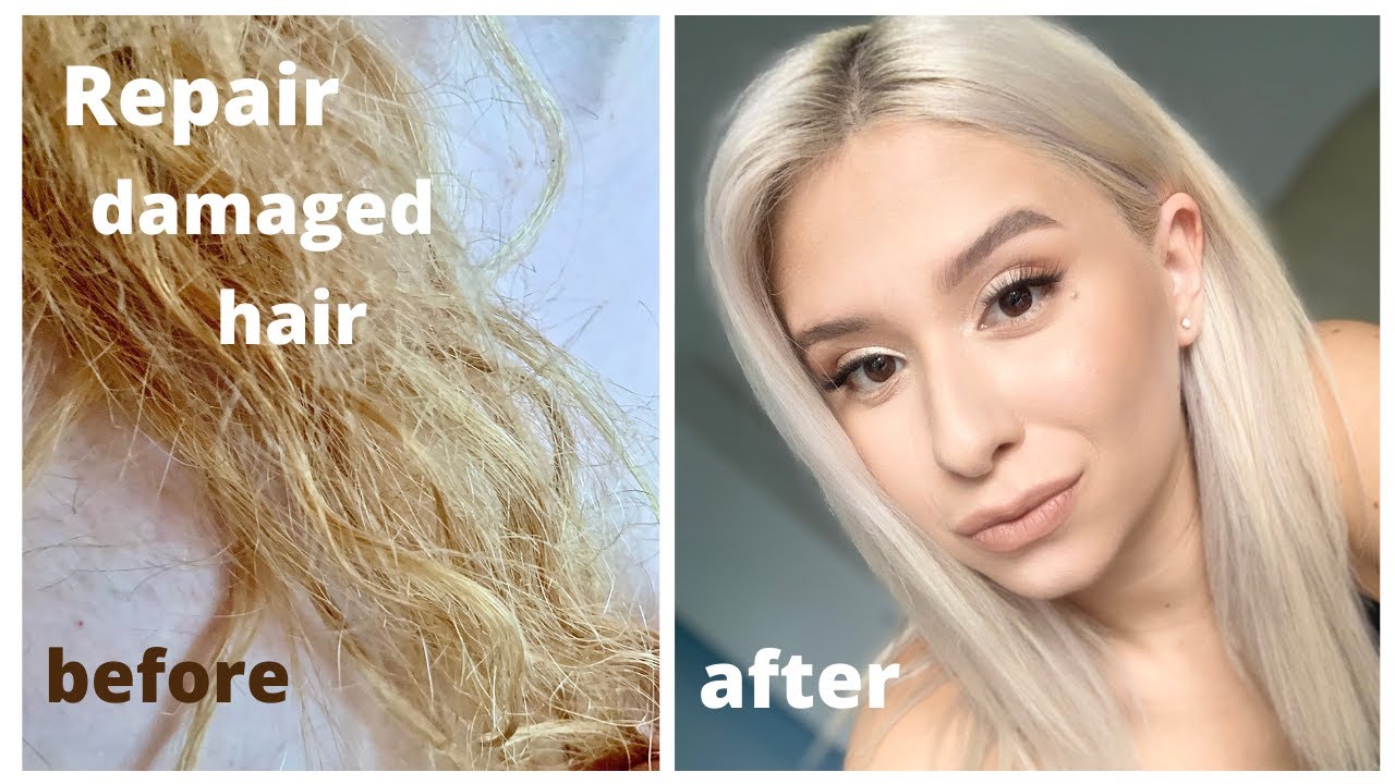 How to Fix EXTREMELY damaged hair | Hair care routine