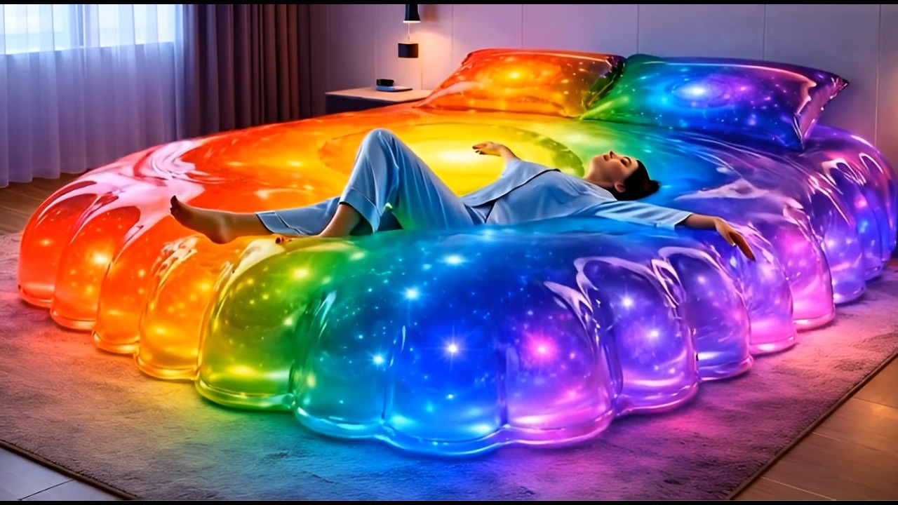 Which Dream Bed Would You Actually Choose? 🛏️🌈 | Oddly Satisfying AI ASMR