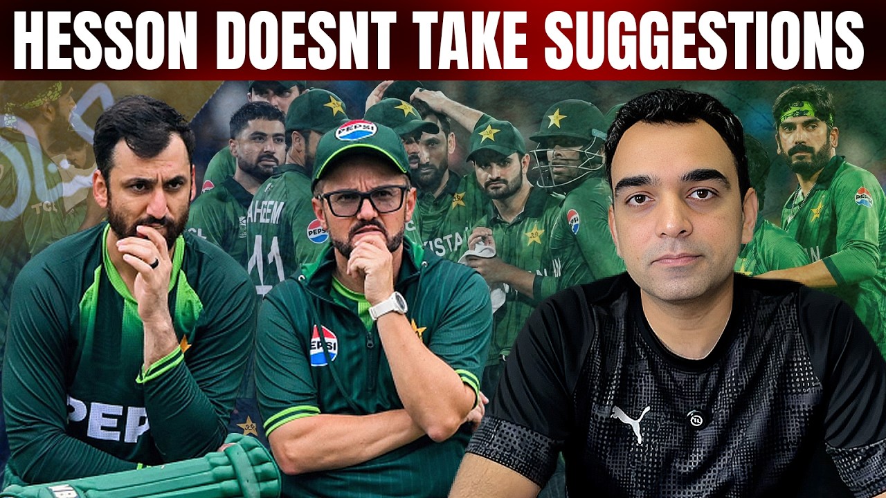 Pak Cricketers Unhappy with How Hesson utilised Them in World Cup. Report 