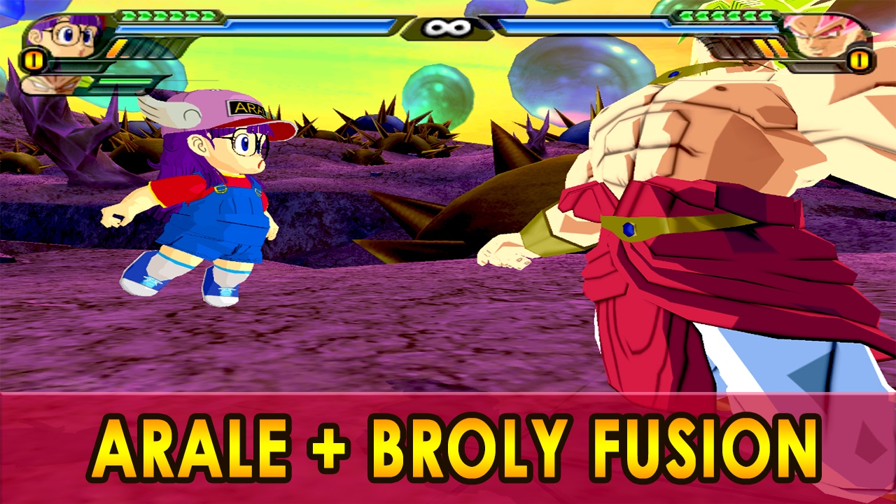 Broly and Arale Fusion | Brorale | Dragon Ball Z Tenkaichi 3 (MOD)