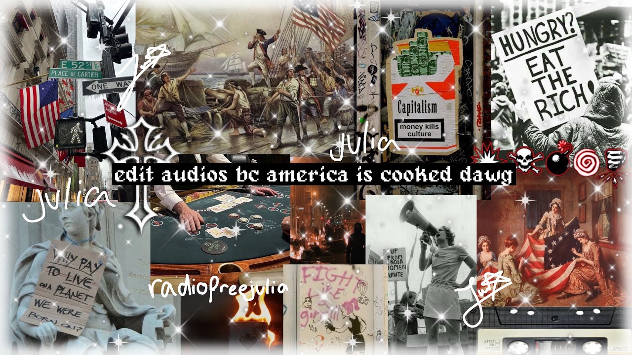 edit audios bc america is cooked & deep fried 😞