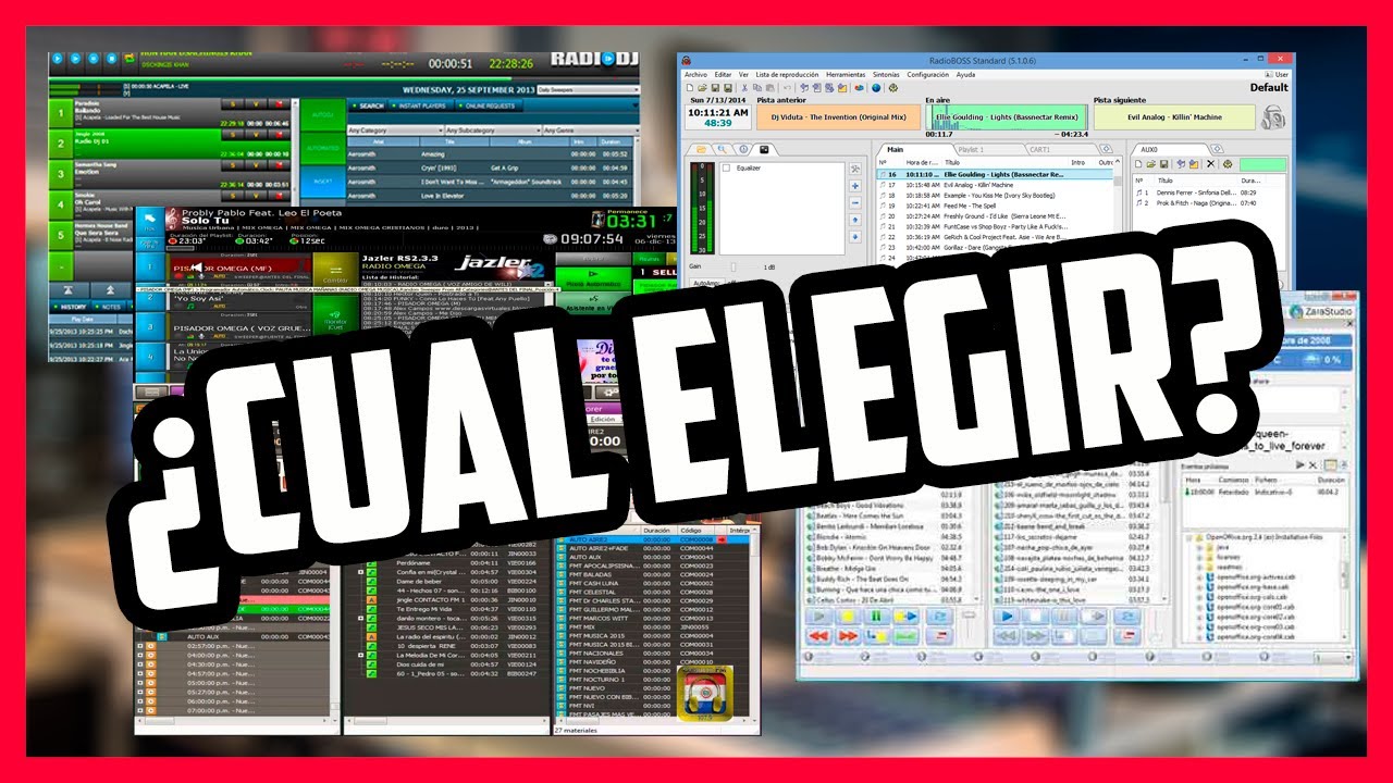 🔥6 AUTOMATIZADORES de RADIO📻 para COMENZAR con tu RADIO ONLINE💻 /// 🔴Automatizadores de RADIO 2022🔴