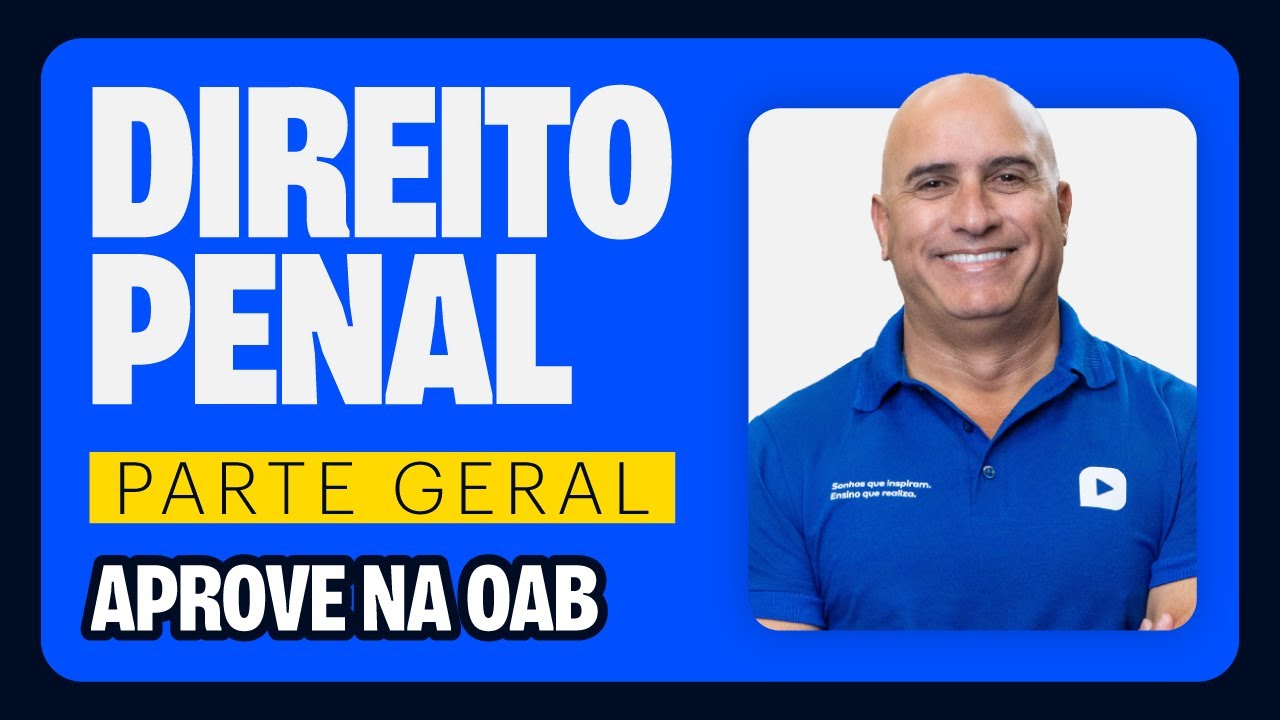 Direito PENAL 1ª FASE OAB | Aula de Revisão Turbo 45º Exame | Parte Geral com Nidal Ahmad