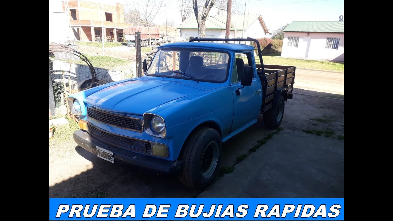 Rastrojero con buj&iacute;as de arranque r&aacute;pido