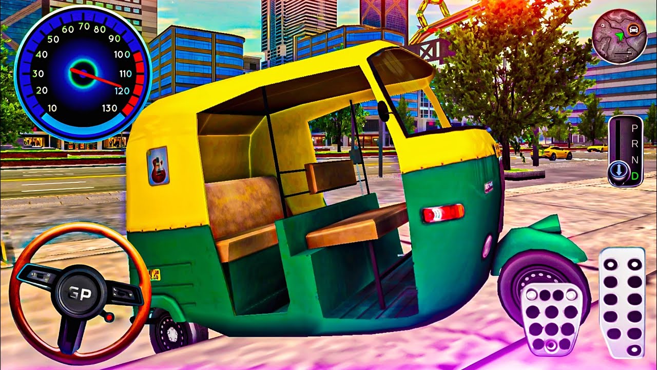 Auto Rikshaw || Mega Truck Simulator Games 3D Android Gameplay