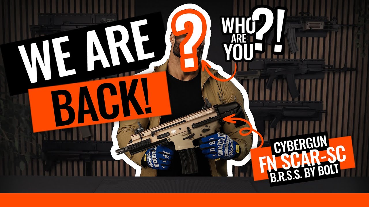 FIELD-TESTED | CYBERGUN SCAR-SC B.R.S.S. by BOLT | GUNFIRE TV IS BACK WITH A CONTEST?