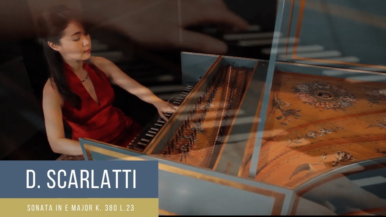 Domenico Scarlatti｜Sonata in E major K.380 / L.23 Andante Commodo｜Marie Nishiyama｜D. スカルラッティ｜ソナタ ホ長調