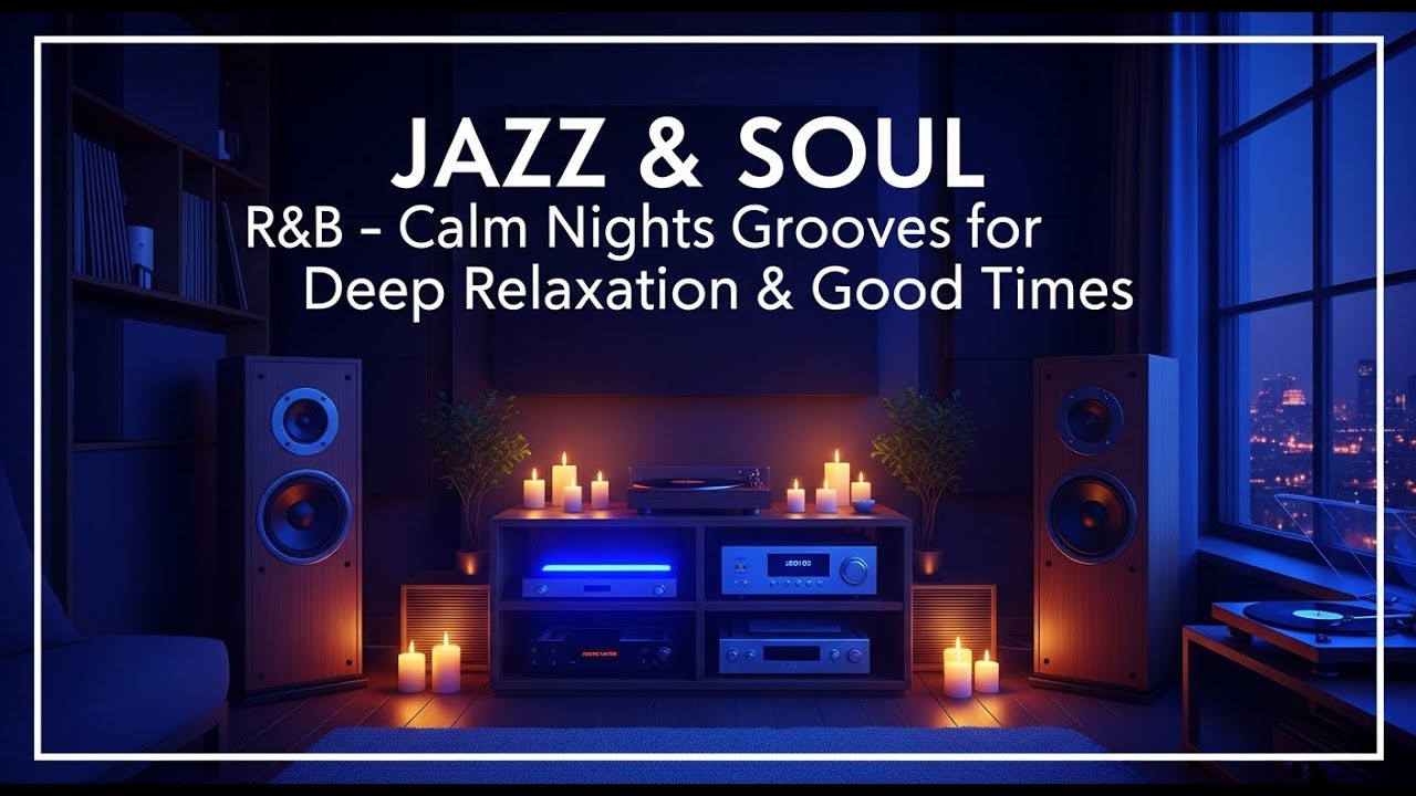 Jazz & Soul R&B – Calm Nights Grooves for Deep Relaxation & Good Times