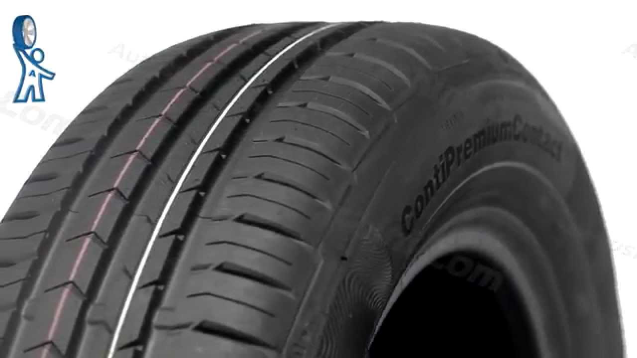 Видеообзор шины Continental ContiPremiumContact 5 - [Autoshini.com]