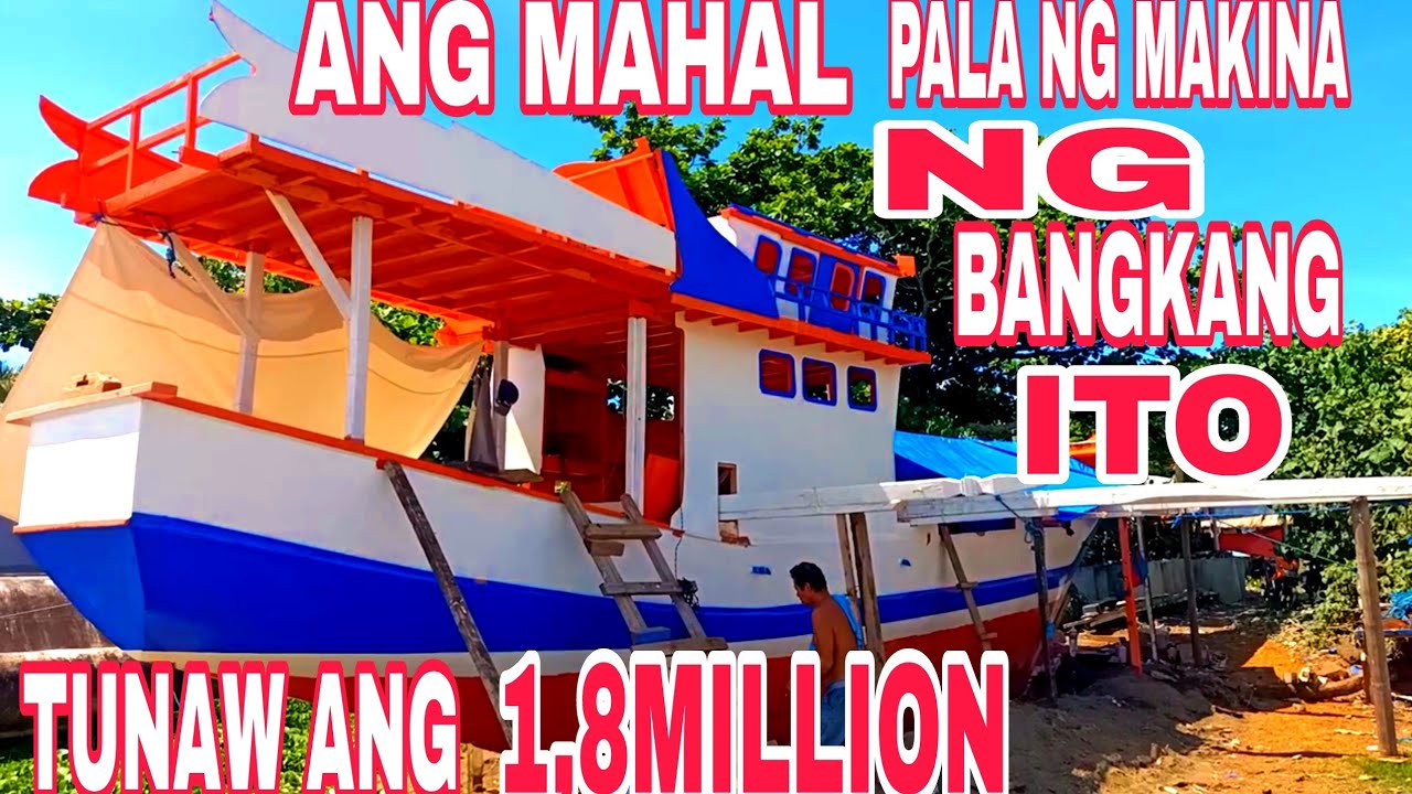ANG MAHAL PALA NG MAKINA NG BANGKANG ITO | TUNAW ANG 1,8MILLION@JaperSniperOfficial