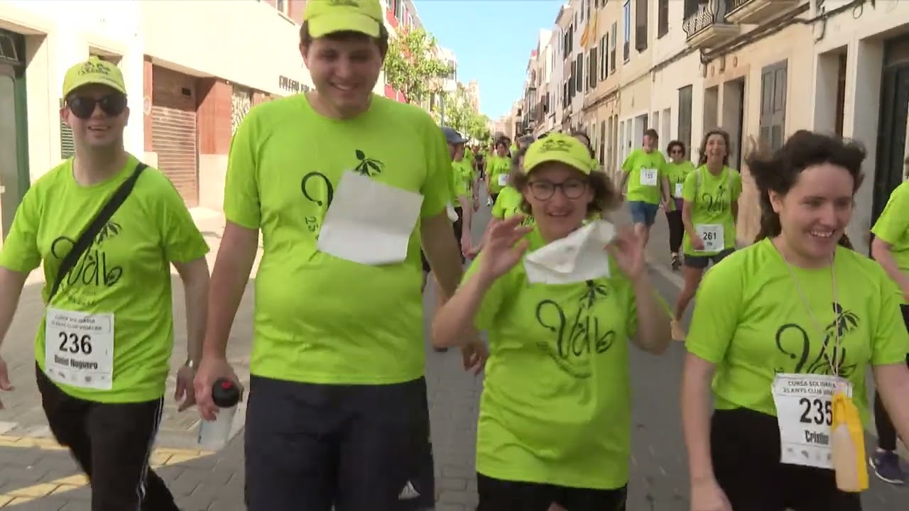 Club Vidalba: vídeo al pregó de les festes de Gràcia de Maó 2025