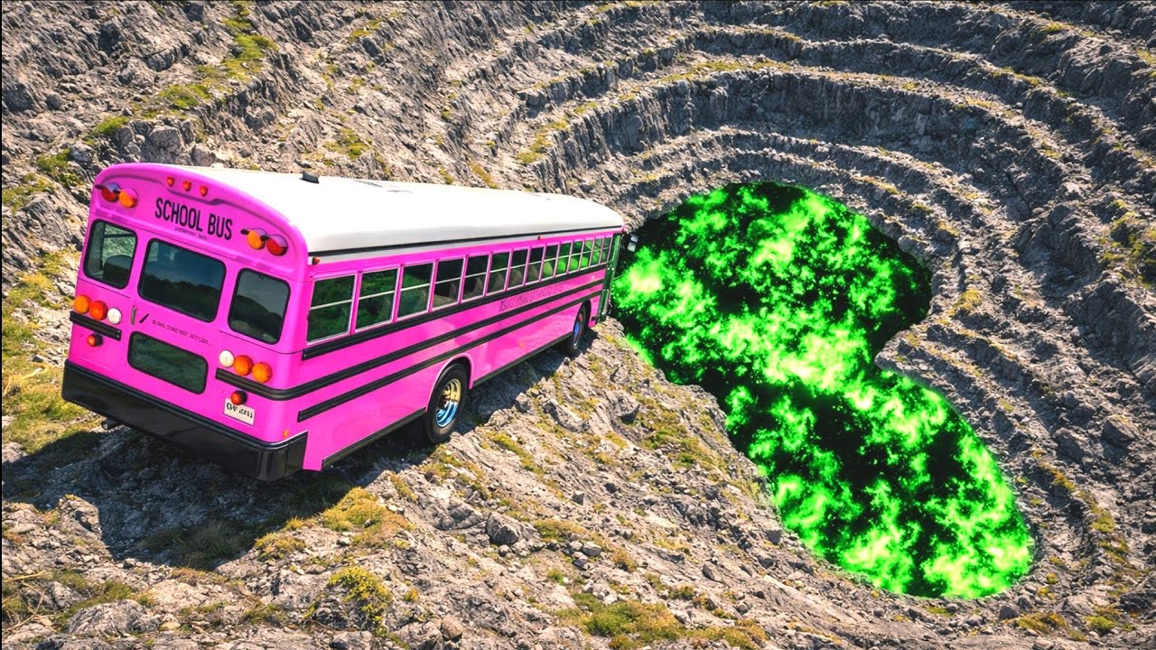 Cars vs Leap Of Death - BeamNG.Drive #6