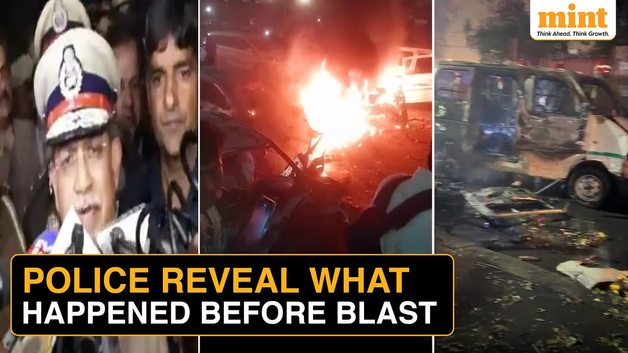 Delhi Blast: Police Reveal What Happened Moments Before Blast, Eyewitnesses Recall Horror | Watch