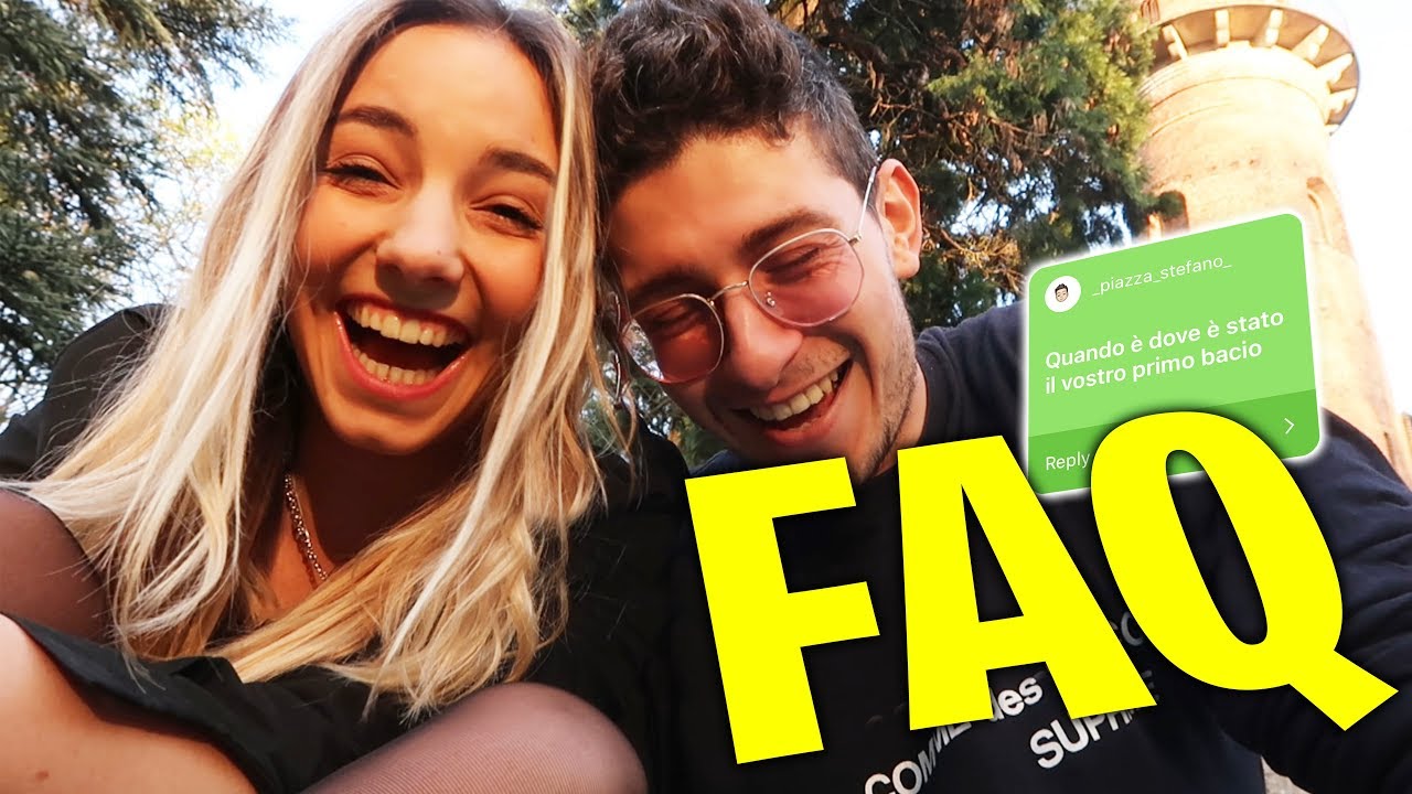 FAQ al PARCO con la MIA RAGAZZA !! IL NOSTRO PRIMO BACIO!!