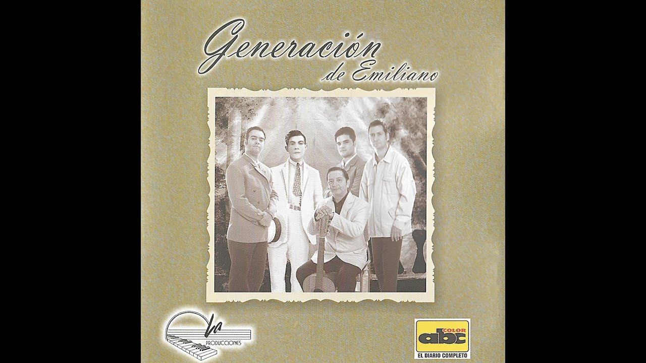 CD Generación de Emiliano, Vol. 1 - Disco Completo.