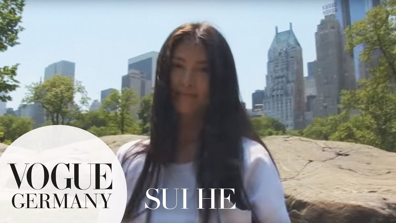 Model Sui He Follow me around in New York | NYC FMA | VOGUE Interview