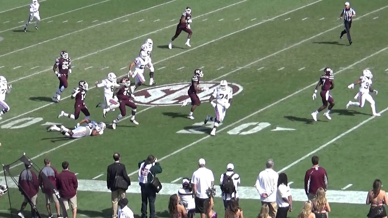 Mississippi States Brandon Bryant Pick 6 vs La Tech