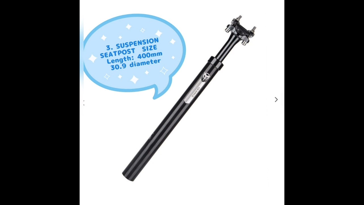 FIIDO D4S ELECTRIC BIKE - SUSPENSION SHOCK ABSORBER SADDLE UPGRADE INSTRUCTIONS.