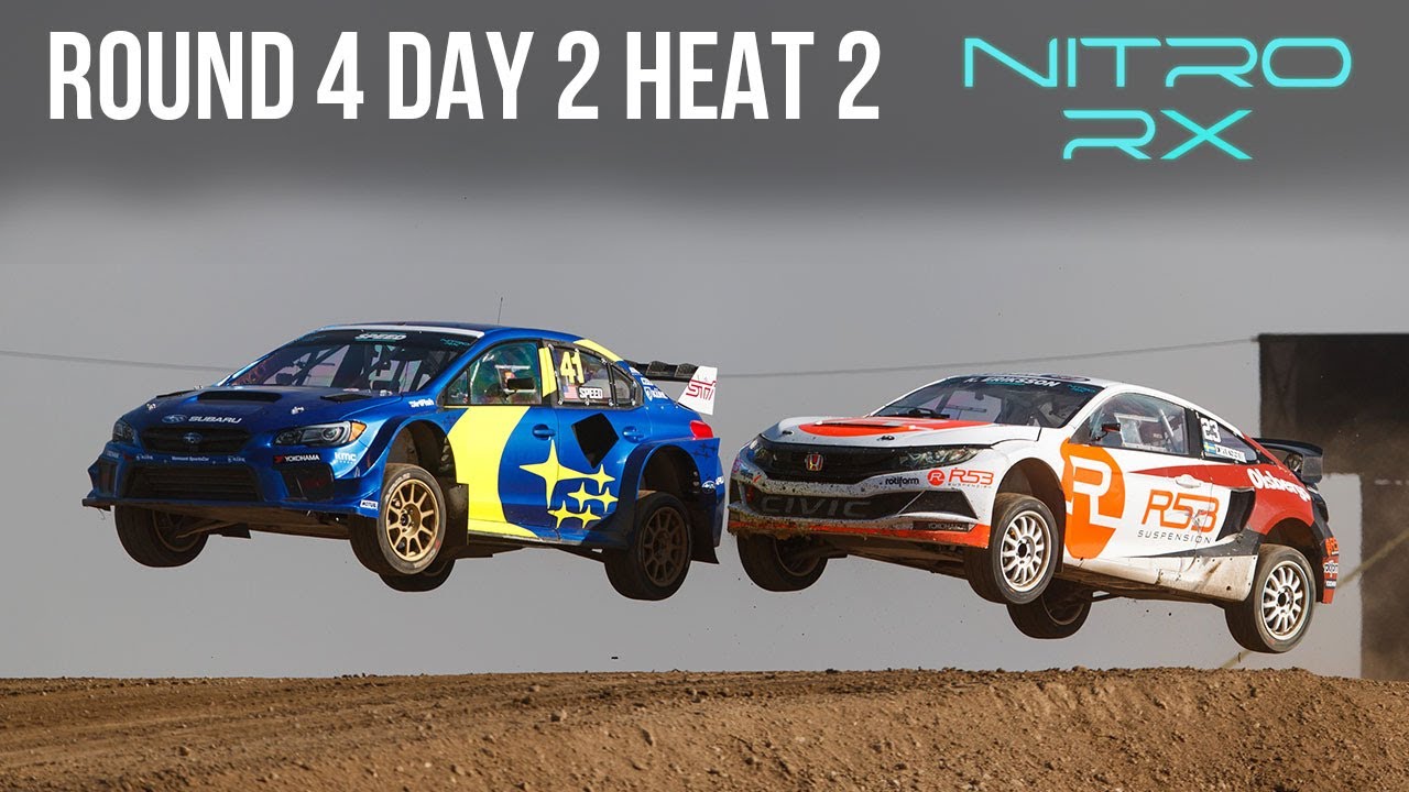 2021 Nitro Rallycross Round 4 Day 2 Heat 2 | Full Race