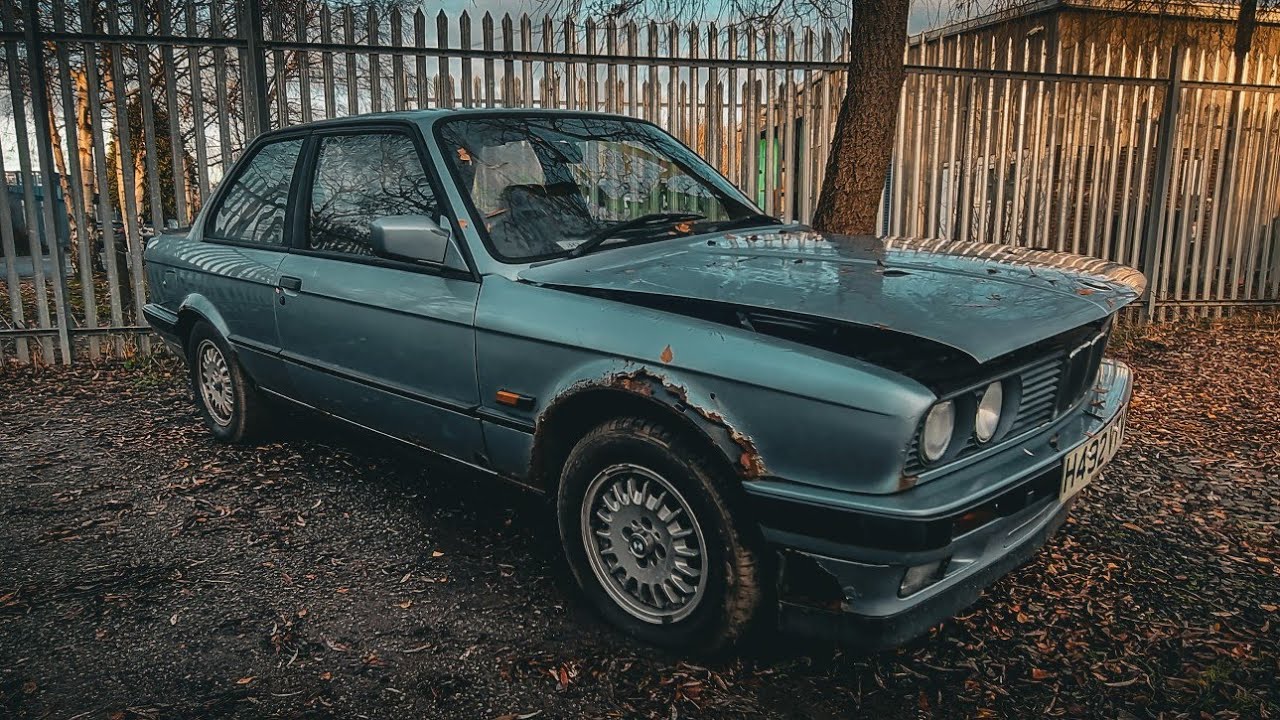 Я КУПИЛ САМУЮ РЖАВУЮ И ДЕШЁВУЮ BMW E30 В ЕВРОПЕ ЗА 650 ФУНТОВ СТЕРЛИНГОВ | IMSTOKZE 🇬🇧