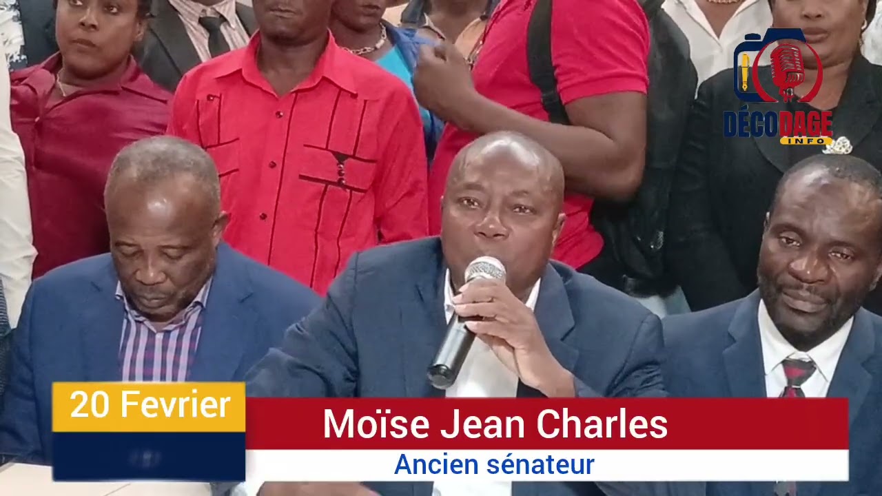 Ex senatè Moïse Jean-Charles voye jete byen lwen tout akò PM Alix siyen ak lot pati politik yo