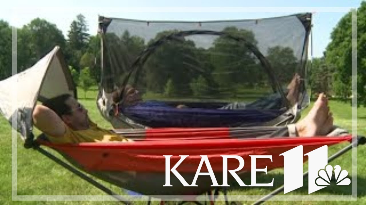 Minneapolis friends design new hammock that can be set up anywhere