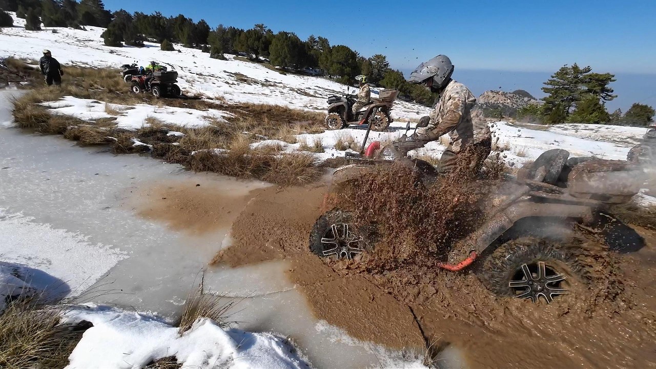 KAR, BUZ VE ÇAMUR! ATV ile Sınırları Zorladık! ❄️🔥
