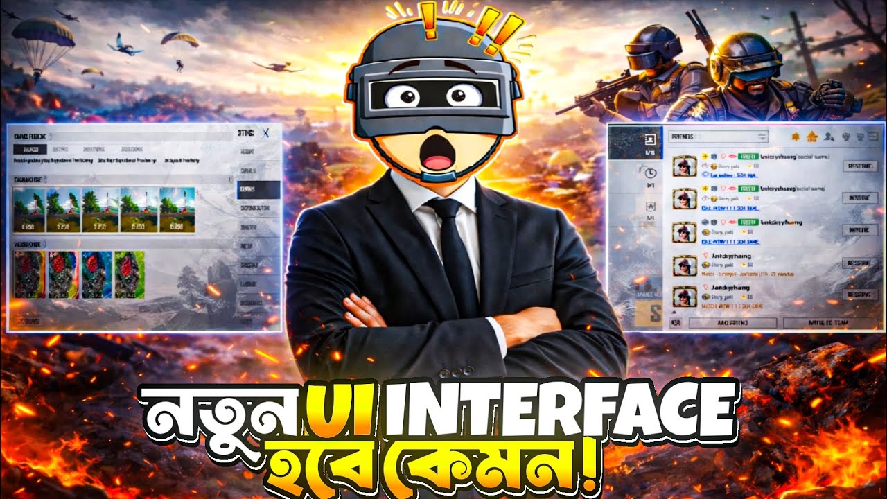 4.3 Update এর পর PUBG বদলাইয়া যাবে 😵‍💫 | New UI Interface 🤯
