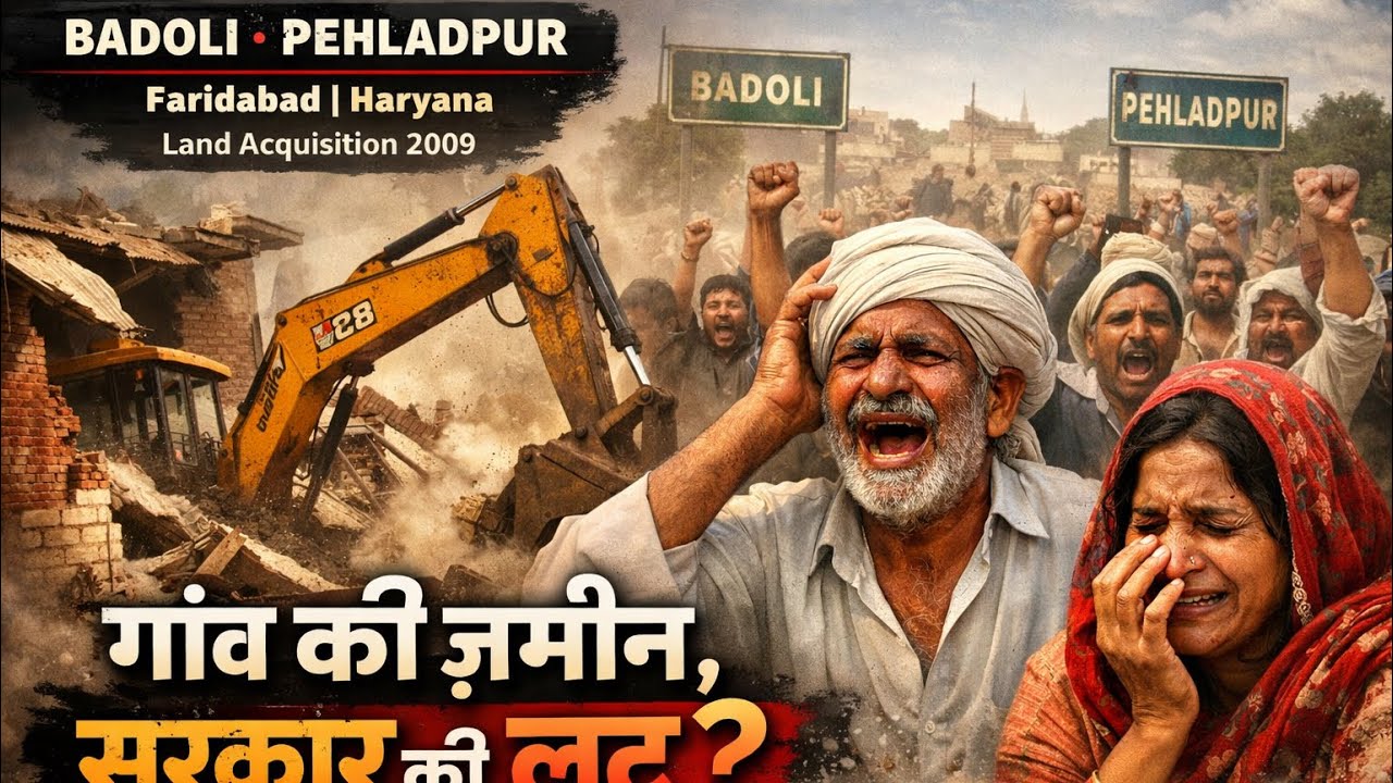 Save Villages Movement | The Dark Truth of Badoli–Pahladpur Land Acquisition