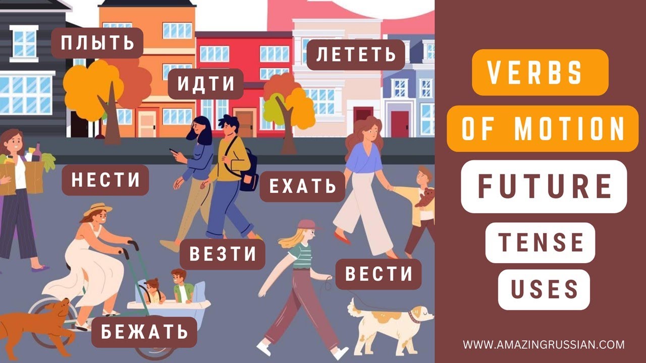 Intermediate Russian: Unprefixed Verbs of Motion: Future Tense Uses