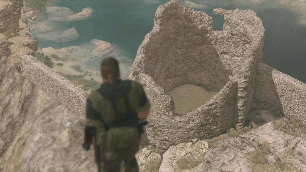 MGS5TPP OKBゼロにある謎の穴に入れるのか検証