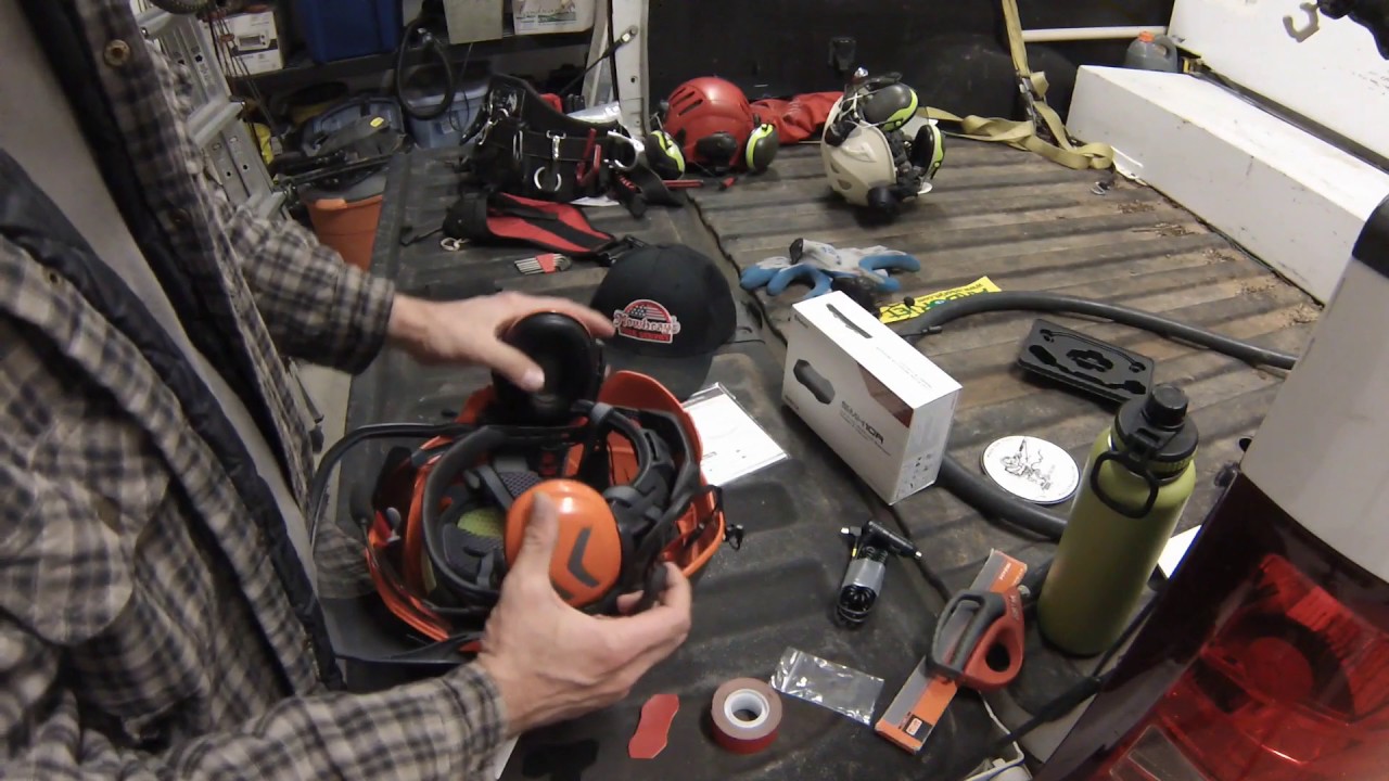 SENA Climbing Helmet Install