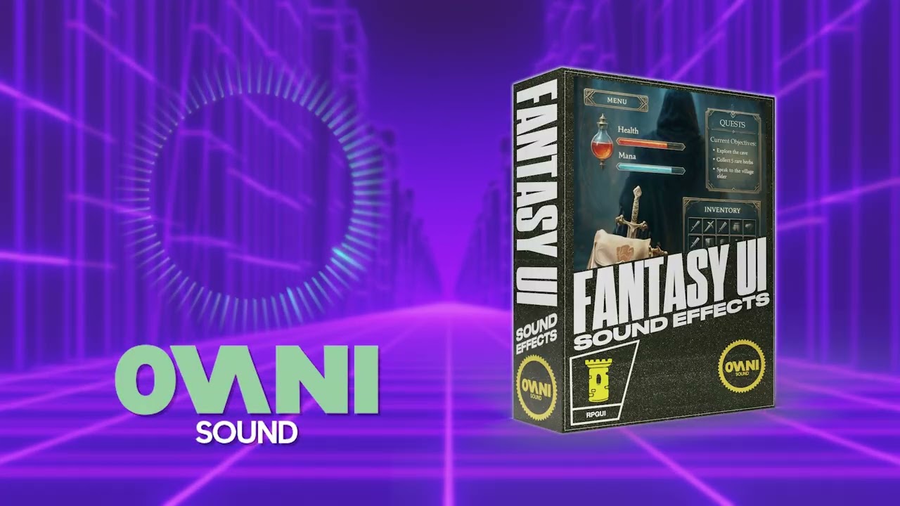 Fantasy UI Sound FX Pack - Royalty-Free Sound Effects - Ovani Sound
