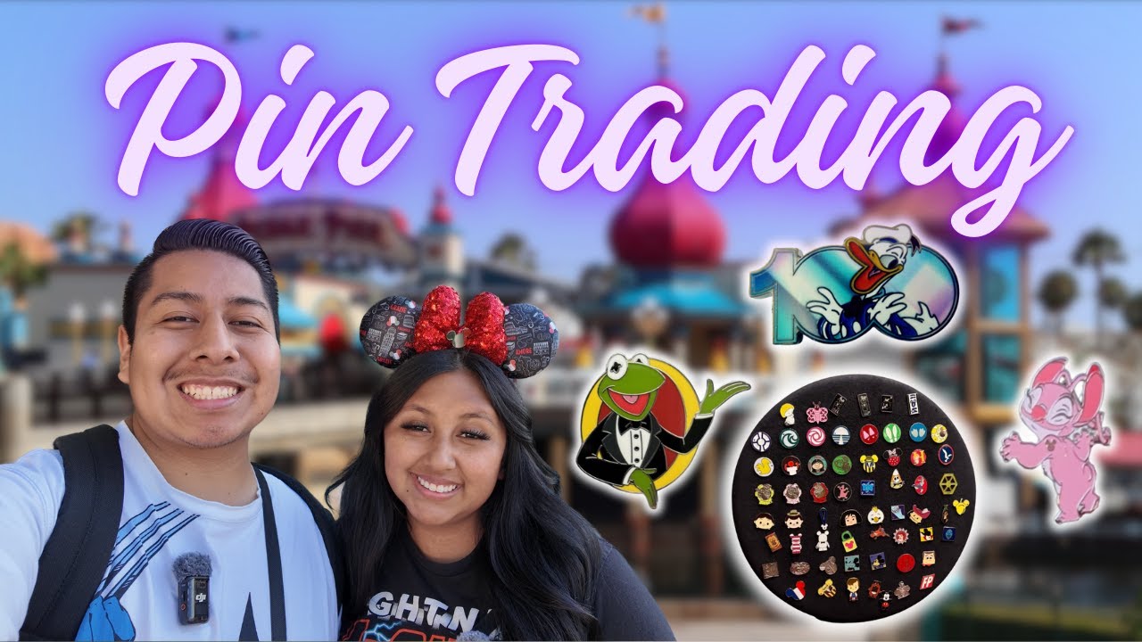 BEST PIN TRADING DAY YET!! | DISNEYLAND & DISNEY CALIFORNIA ADVENTURE