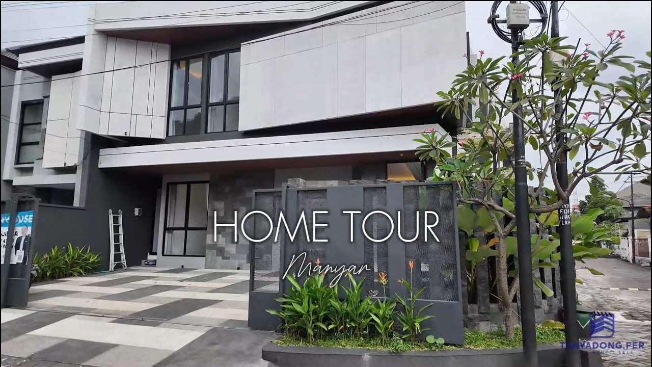 Modern Contemporer Hoek Lebar 12 #surabaya #rumahdijual #manyar #merr #hokky