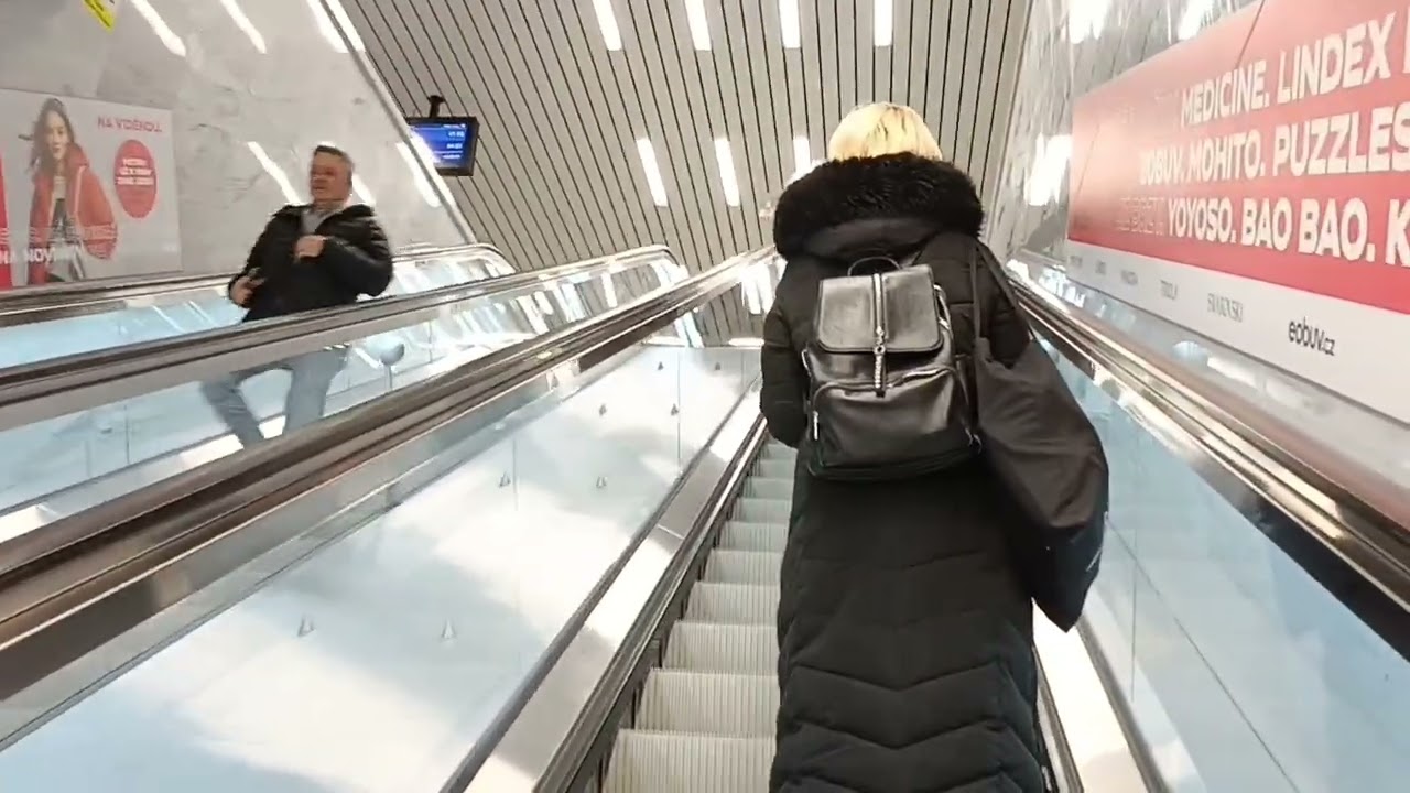 Stanice metra Pankrác po velké opravě a jízda obousměrnou tramvají 15.01.2026