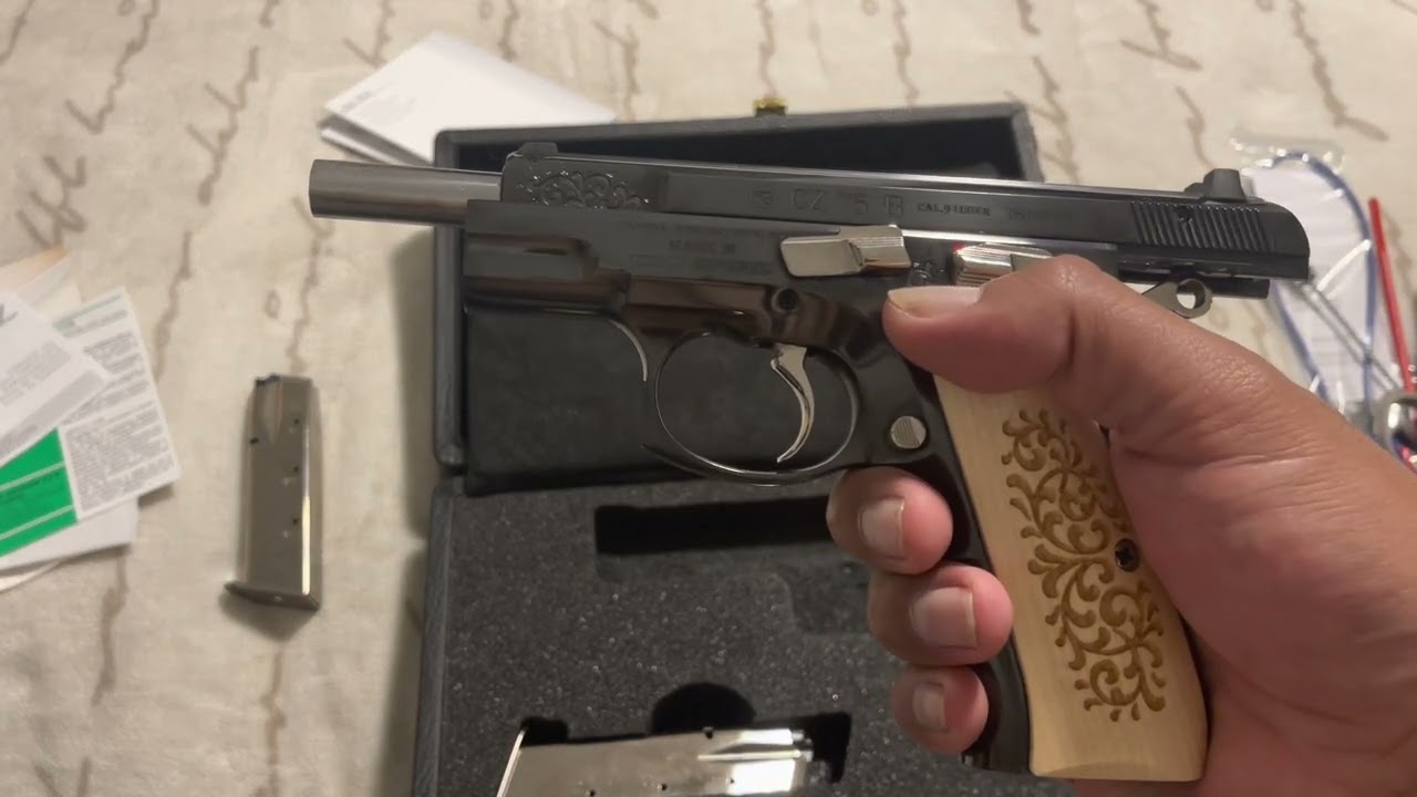 Cz 75b 45th anniversary 9mm espanol