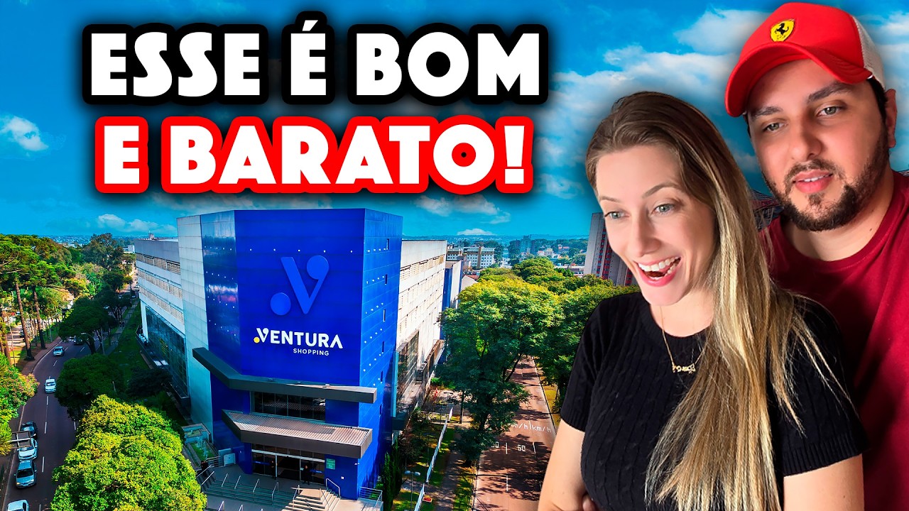 AQUI VALE A PENA COMPRAR: SHOPPING VENTURA, EM CURITIBA!