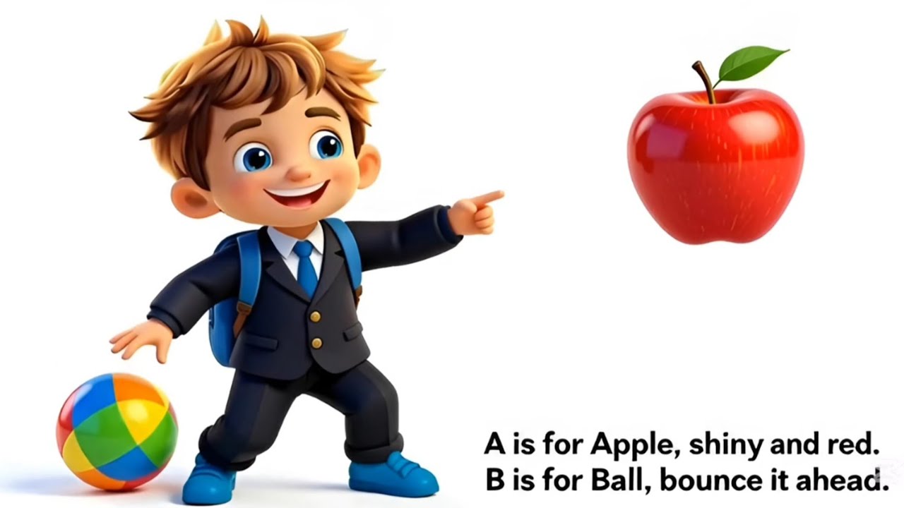 ✨ ABC Phonics & Alphabet Sounds | Learn A to Z | Nursery Rhymes Fun Learning Video for Toddlers ✨
