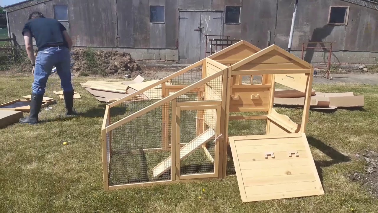 Building Sussex Chicken Coop