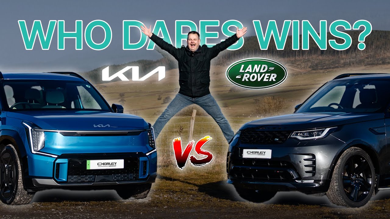 Решающее противостояние 7-местных автомобилей: Kia EV9 против Land Rover Discovery
