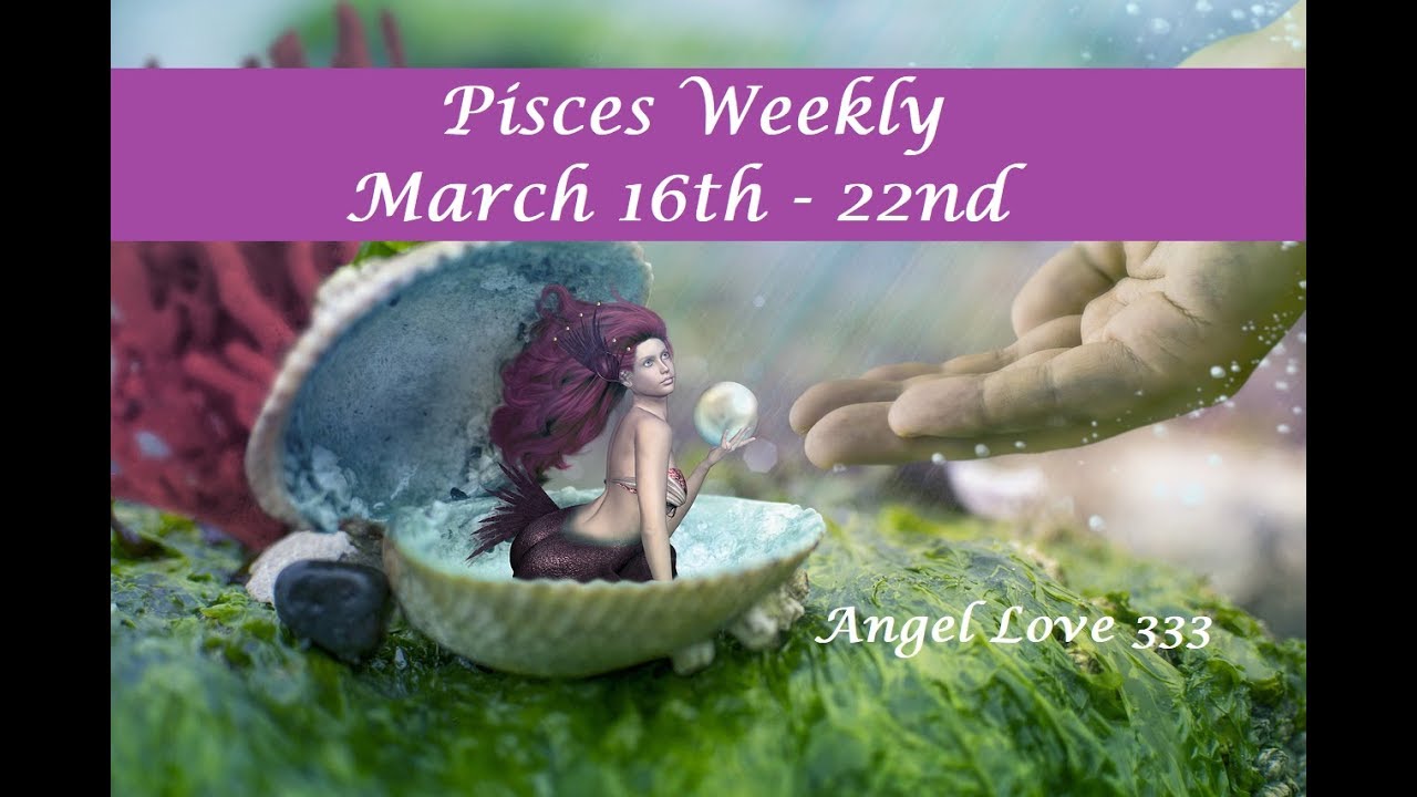 PISCES ♓️💖✨THE UNIVERSE WANTS YOU TO RELEASE IT! MARCH 16TH - 22ND TAROT READING