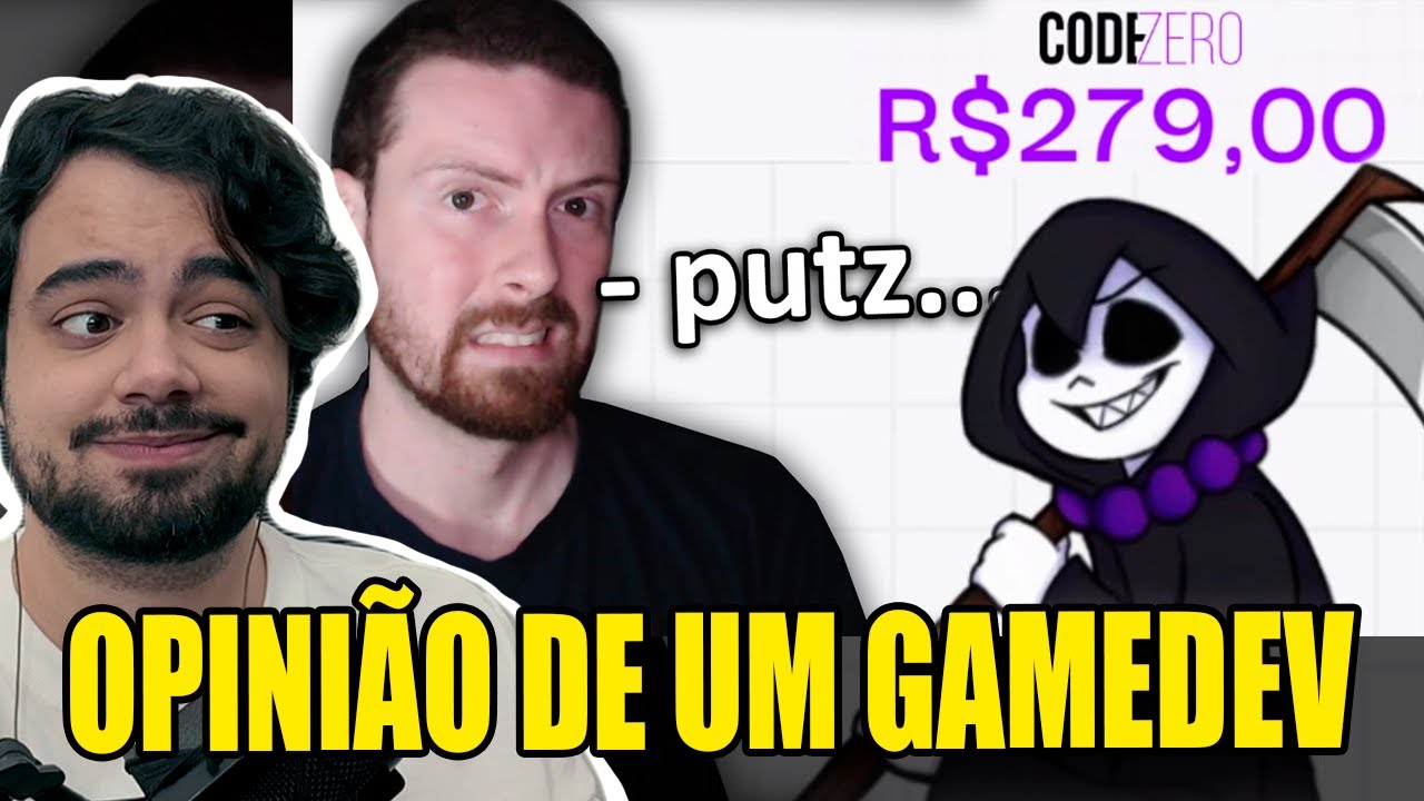 GAME DEV OPINA SOBRE O CURSO DO TODDYN - Patrux reage a @Andrezitos