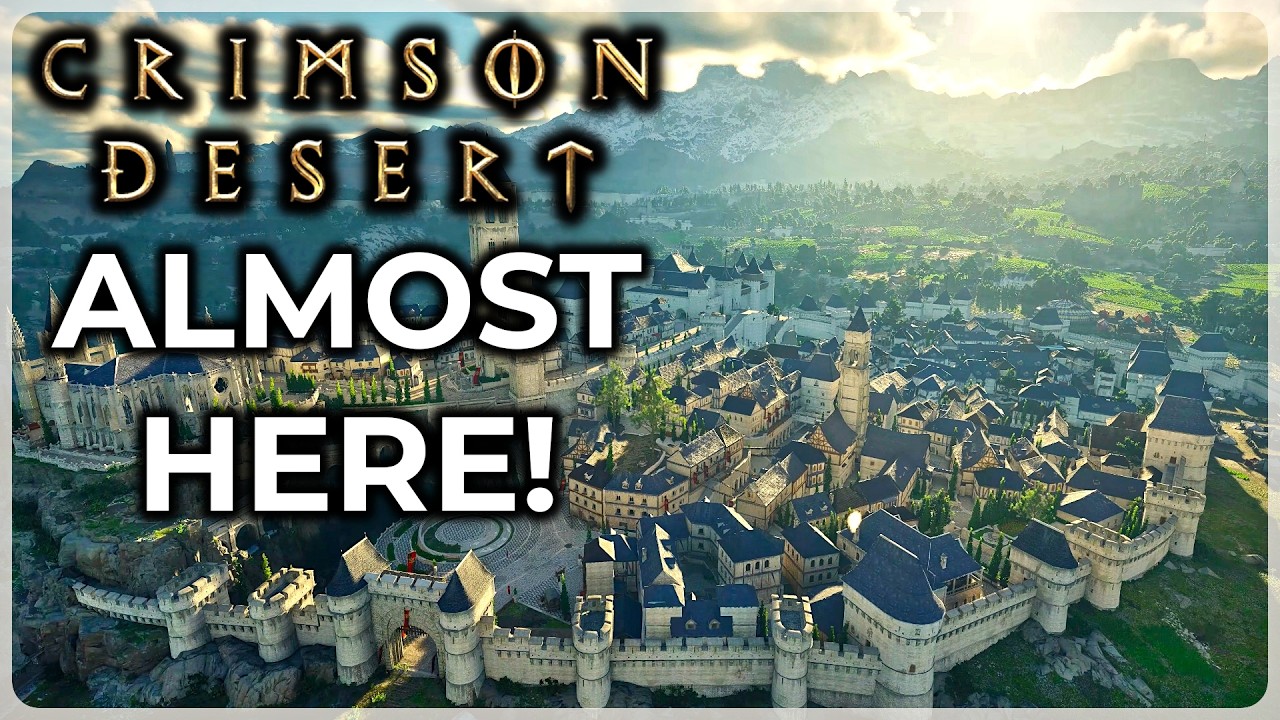 Crimson Desert is ALMOST HERE! - Launching Tomorrow! (Live Discussion)
