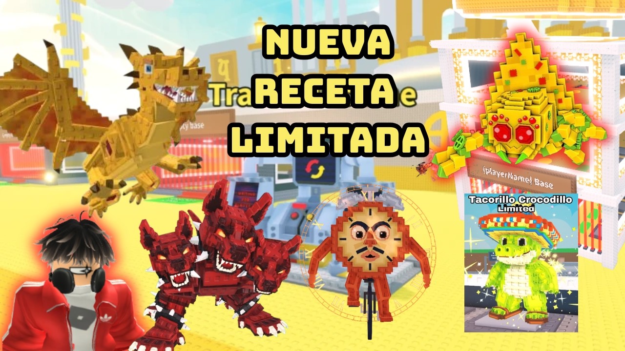 Tradeando y buscando recetas nacho spider | roblox | roba un brainrot sab