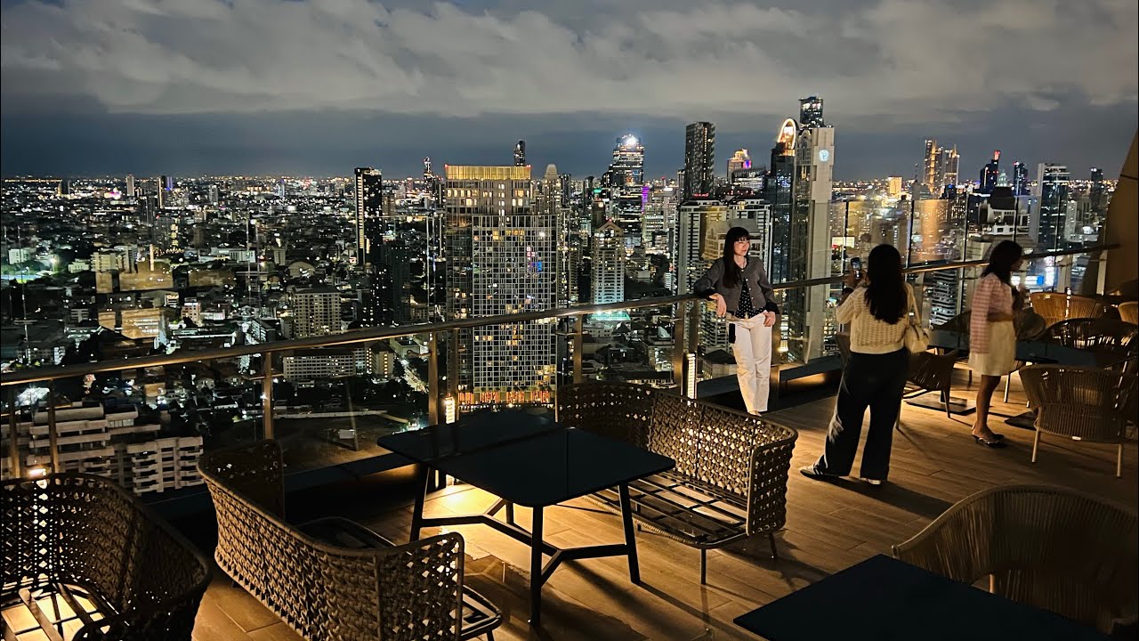 Level 50, Bangkok- Food is reasonably priced&hellip; and the view comes FREE