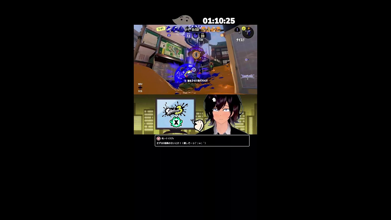 スプラトゥーン３　#縦型配信 #ライブ配信 #shorts #short#vtuber#雑談