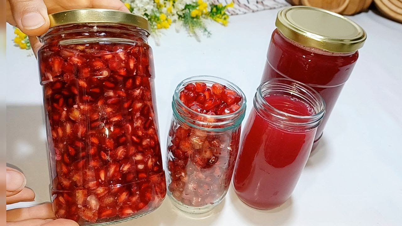 با این روش تمام سال انار بخور ، بدون تغییر در طعم و مزه _ آموزش نگهداری انار برای مدت طولانی